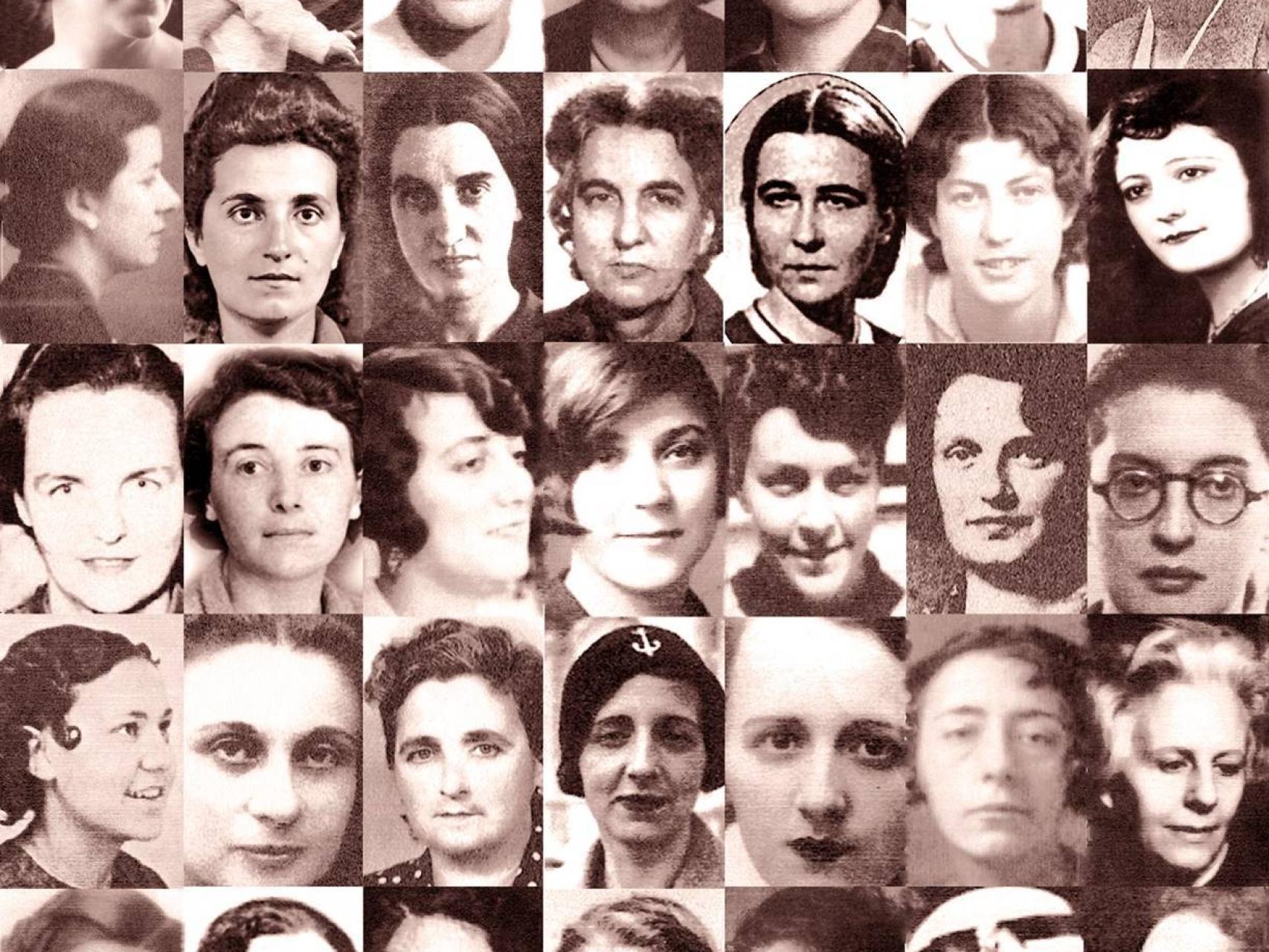 Mujeres integrantes de las Brigadas Internacionales/