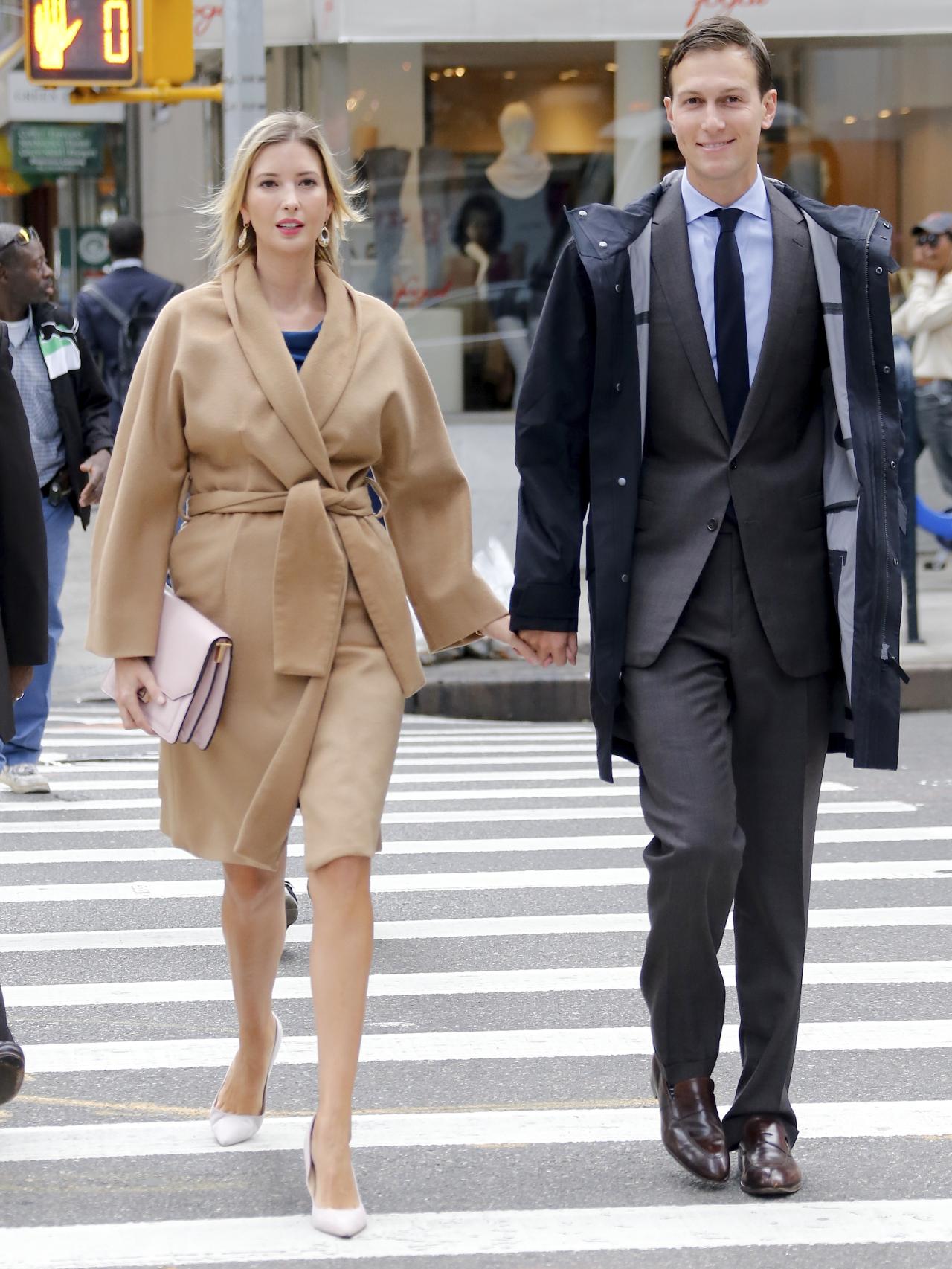 La hija de Donald Trump con su marido Jared Kushner