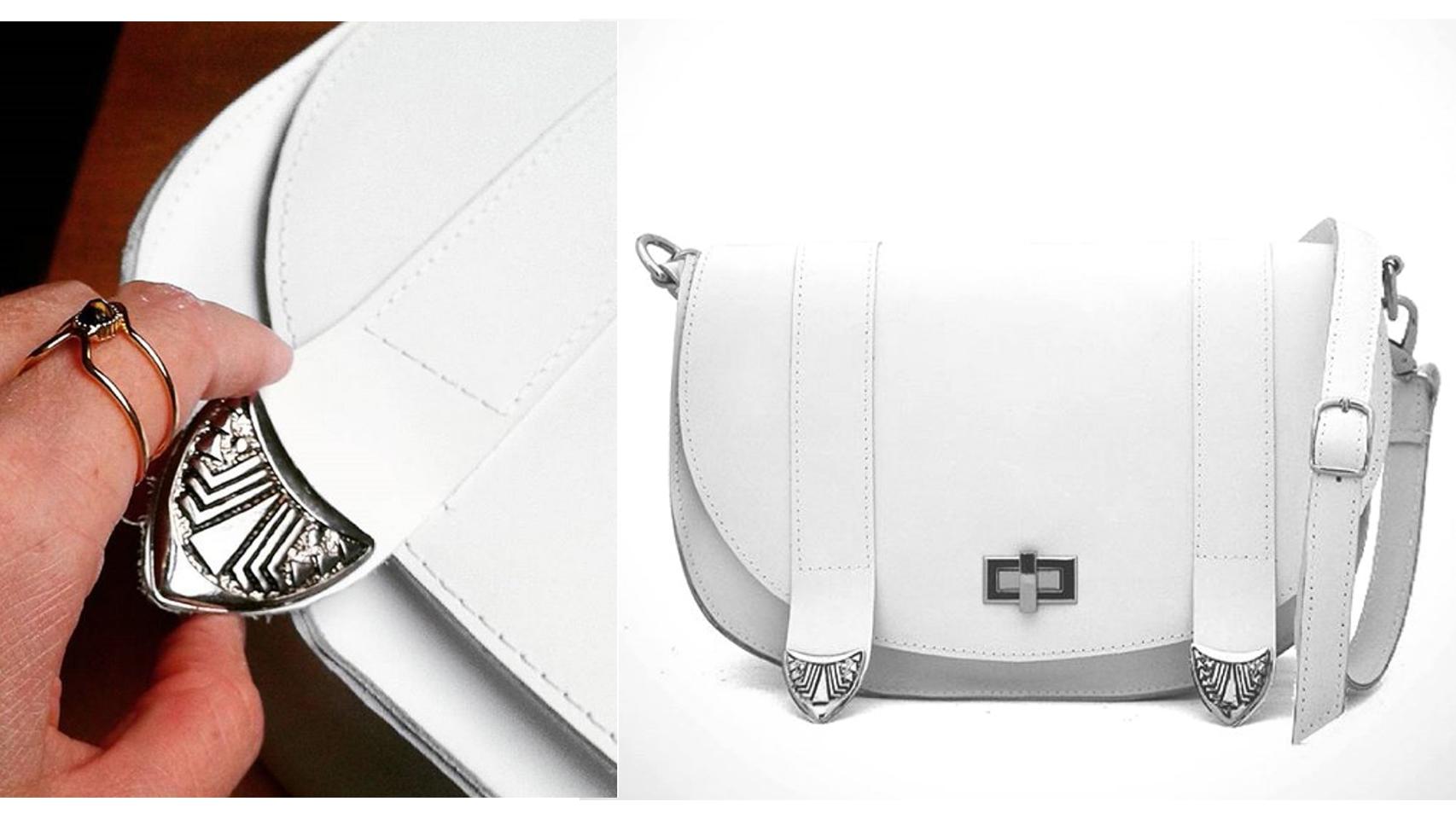 Bolso blanco Ashley.