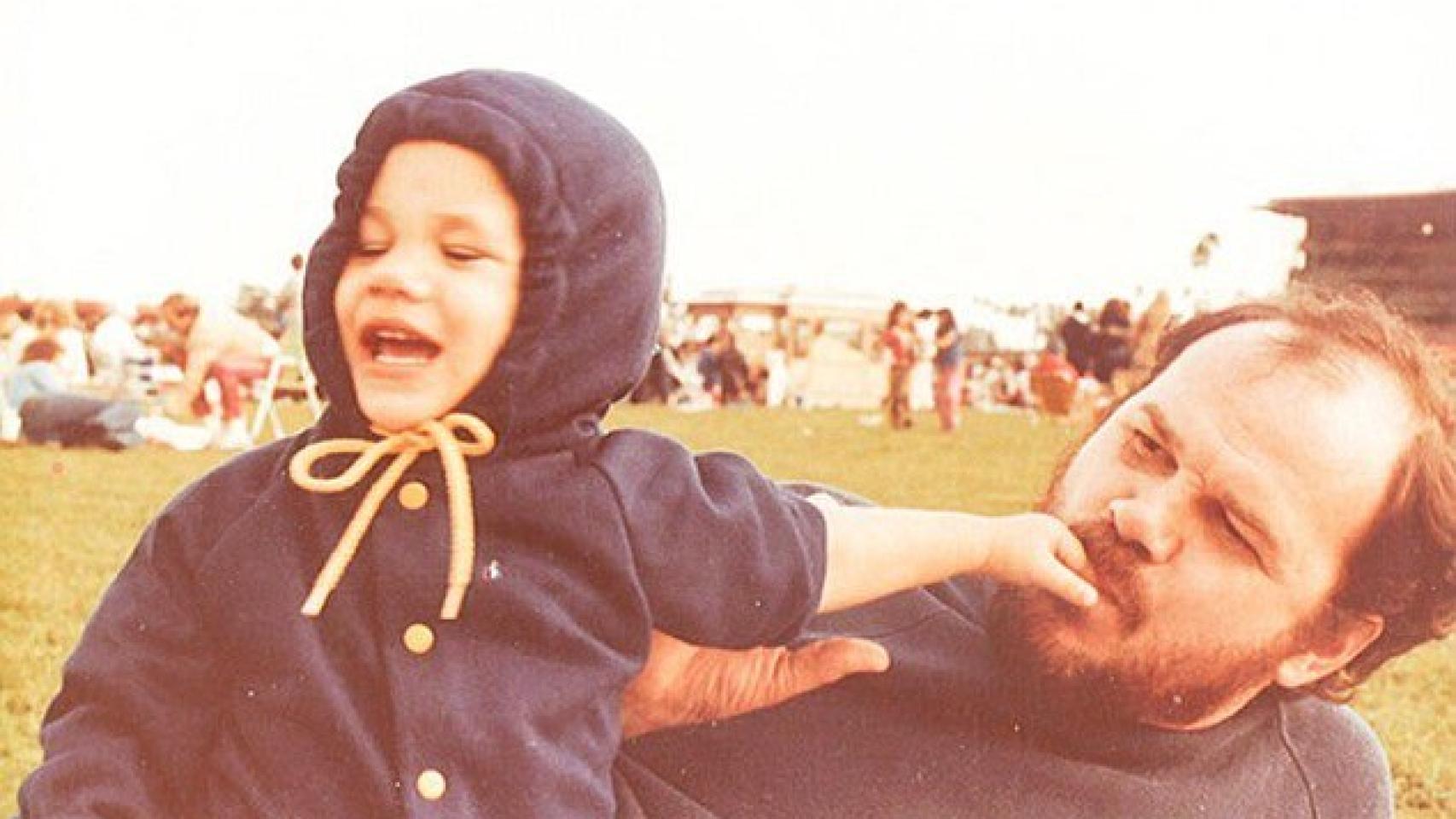 Meghan Markle con su padre, Thomas
