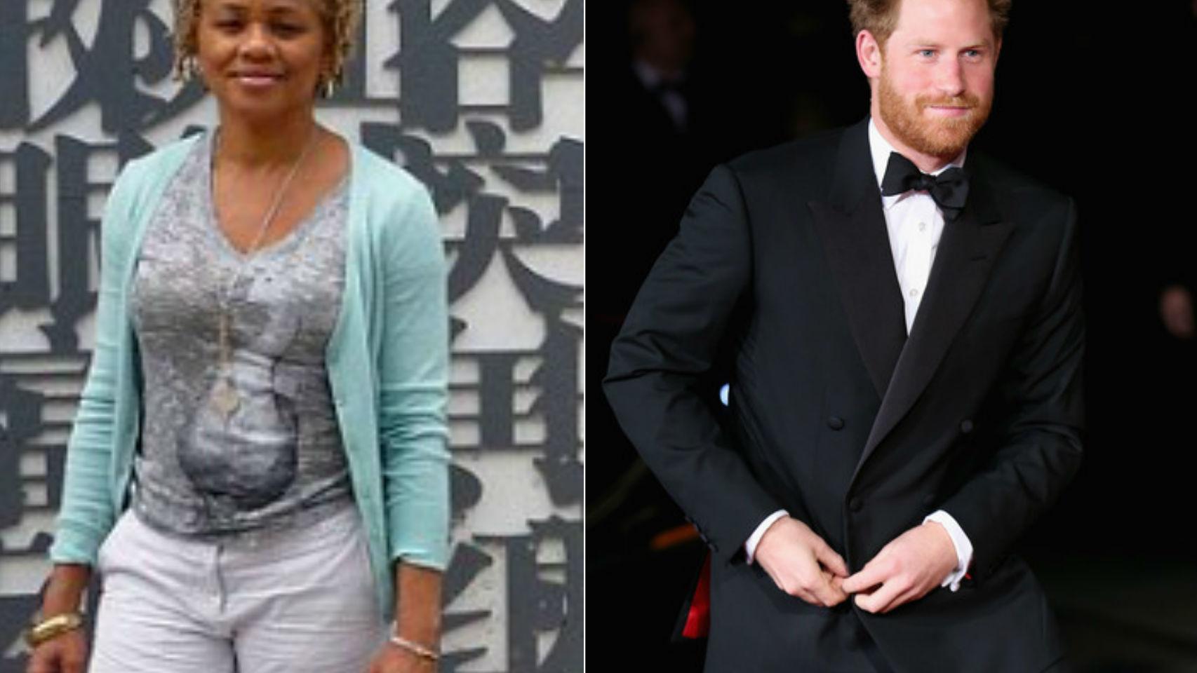 Doria Radlan y el príncipe Harry de Inglaterra