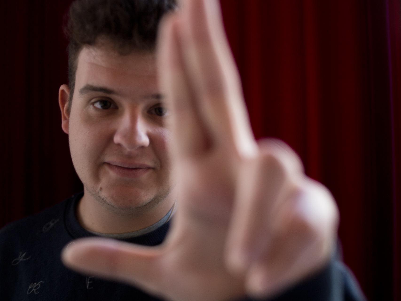 El rapero récord Guiness Arkano, de nombre Guillermo Rodríguez Godínez.