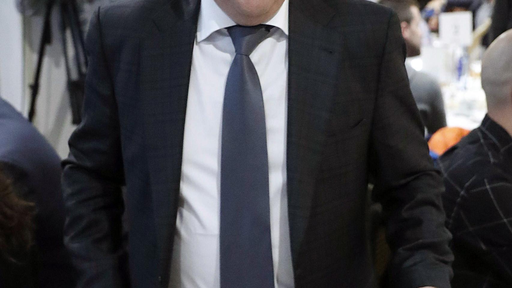 Horrach, durante un desayuno informativo.