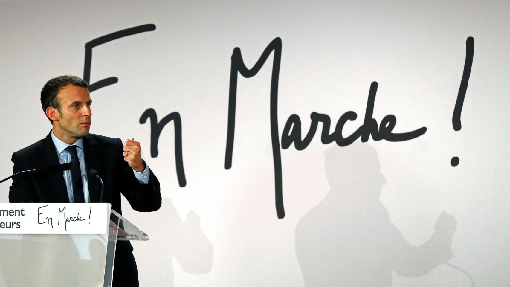 Macron fundó su movimiento En Marcha el pasado abril, siendo aún ministro de Economía.