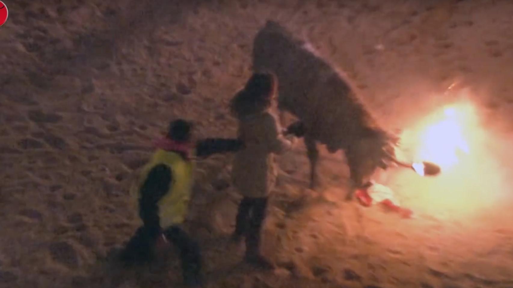 Momento en el que el toro estás más cerca de la antitaurina.