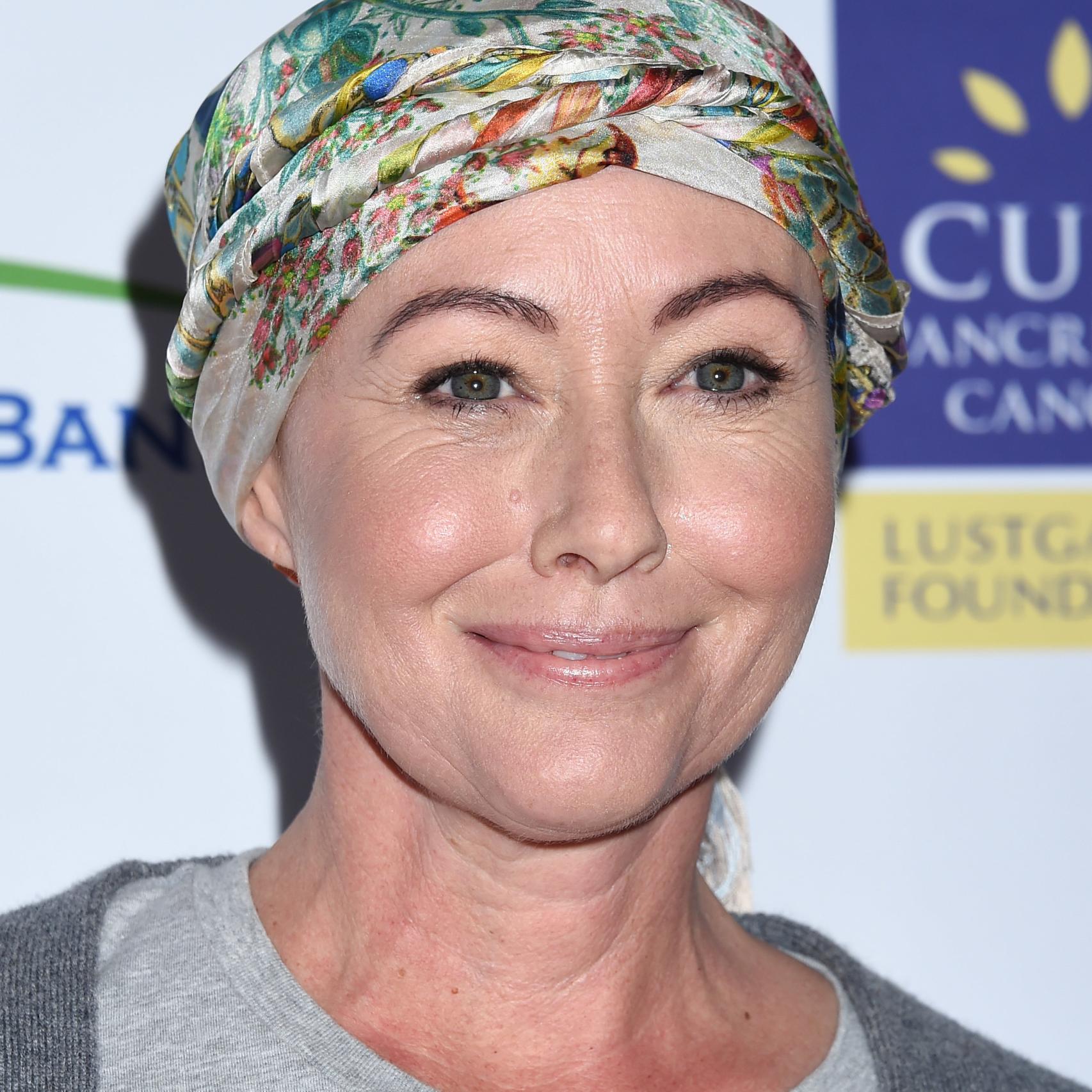 Shannen Doherty, en una de sus últimas reapariciones públicas, el pasado mes de septiembre.