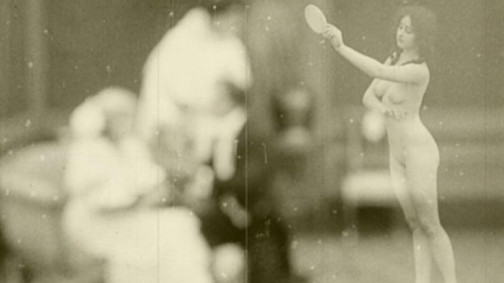 El polémico desnudo de Hypocrites (1915).