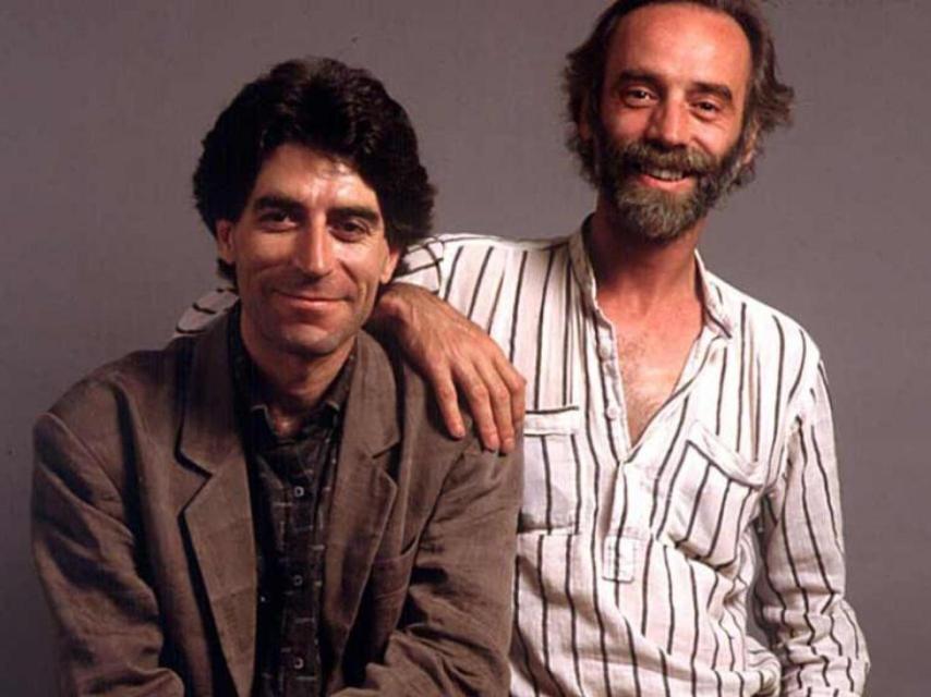 Joaquín Sabina y Javier Krahe.
