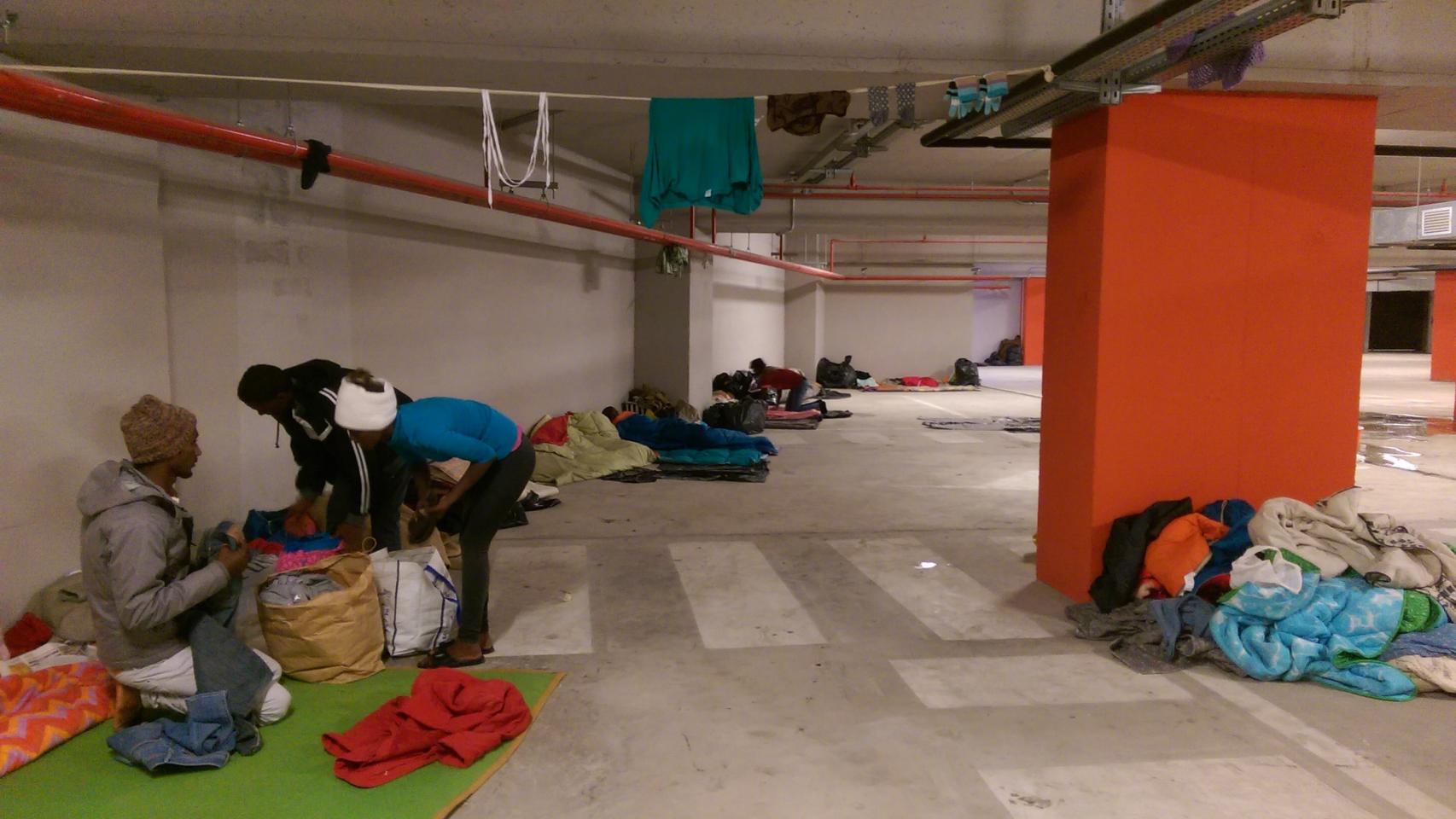 Los niños no acompañados migrantes en Roma que eluden a las autoridades pueden refugiarse aquí.