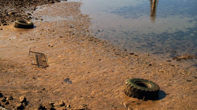 Barrio de La Calzada, en Gijón, cuya zona Este es una de las 17 amonestadas.