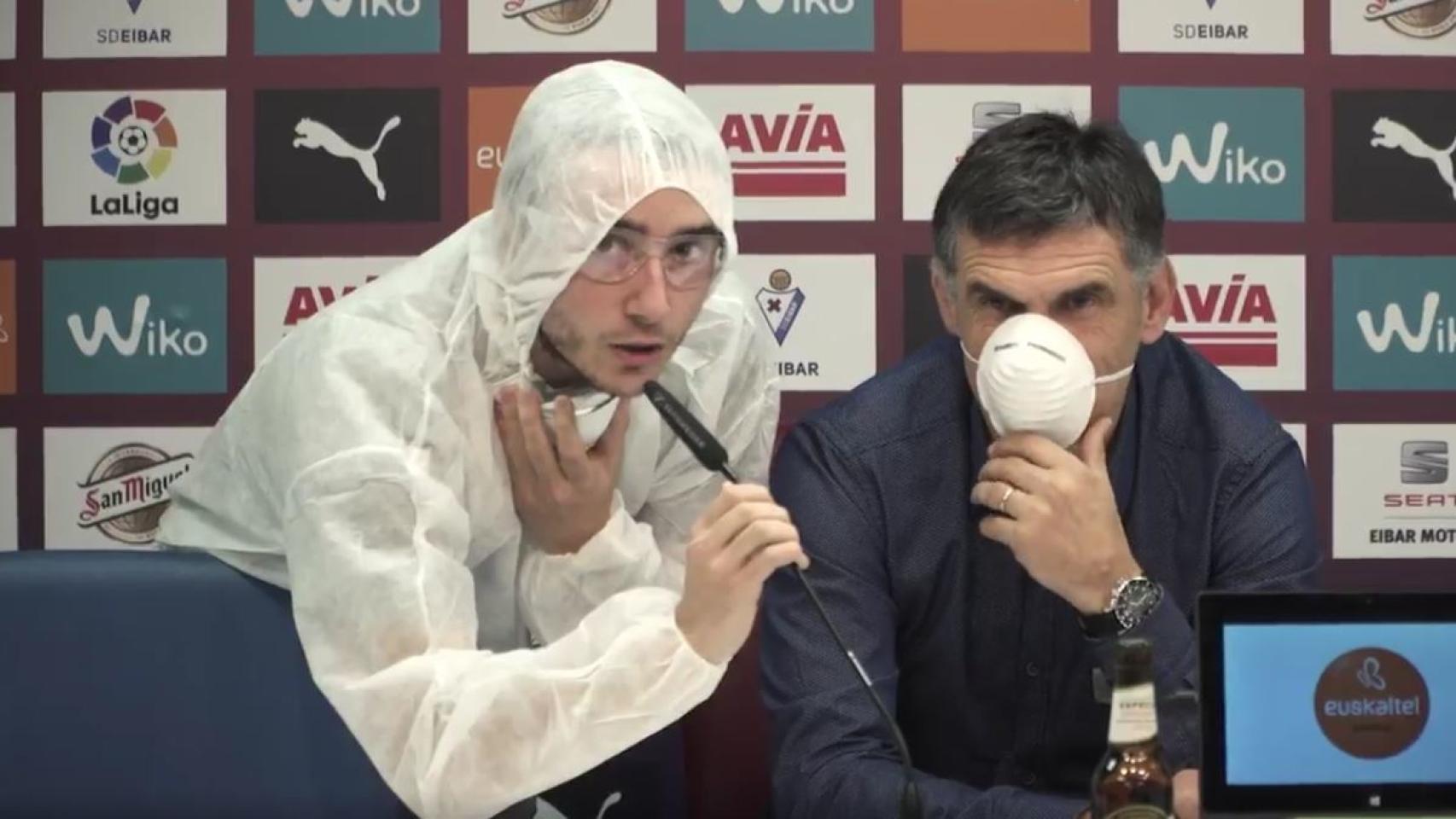 La alerta de virus obligó a evacuar a Mendilibar de Ipurúa.