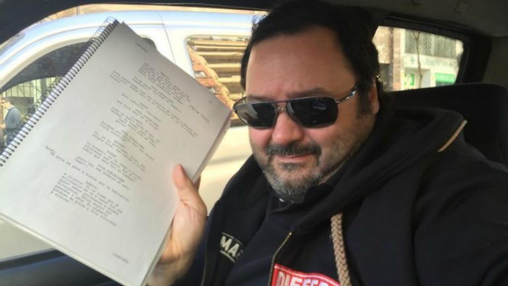 El director de cine porno, Ignacio Allende, Torbe.