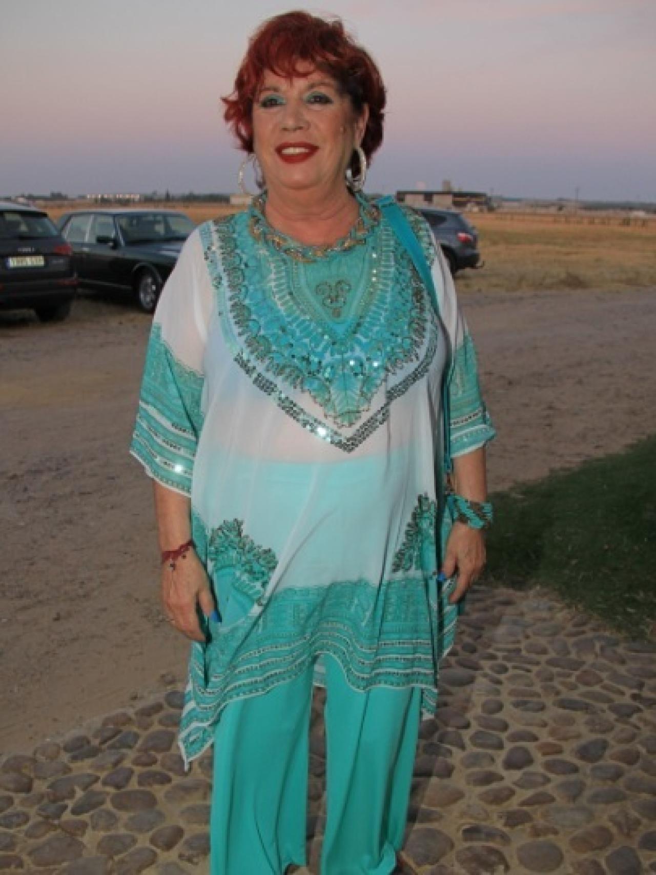 María Jiménez en la boda de Francisco Rivera y Lourdes Montes en julio de 2014.