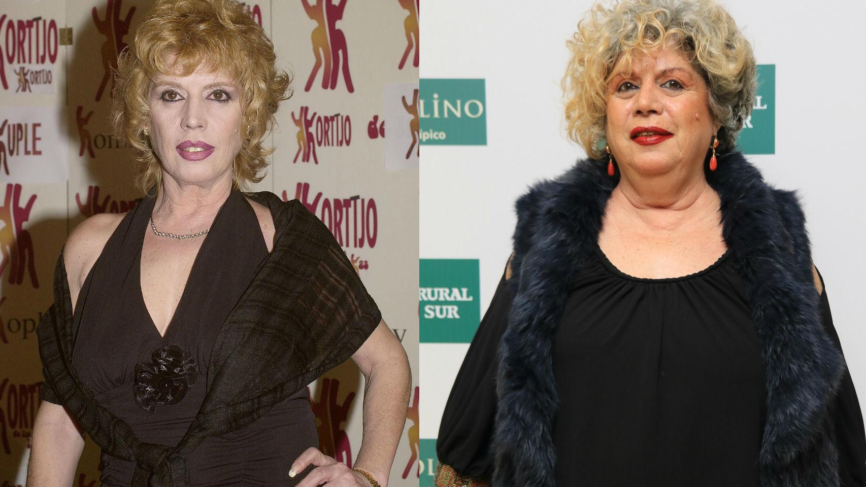 María Jiménez, antes y después.