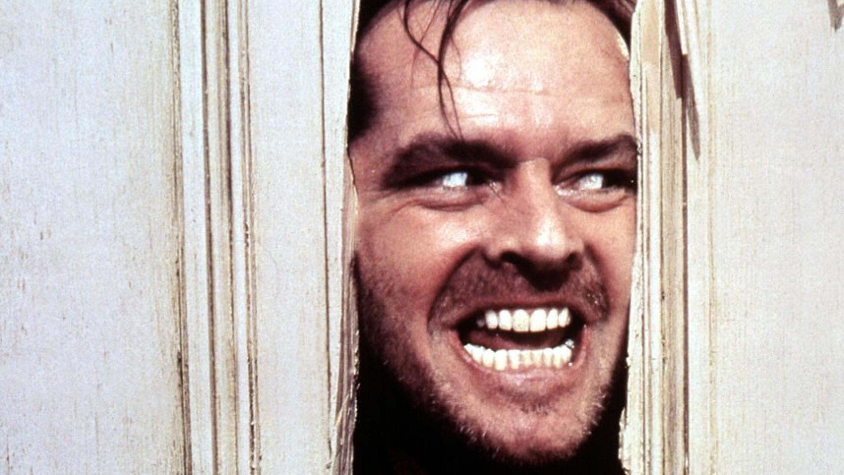 Jack Nicholson en El resplandor.