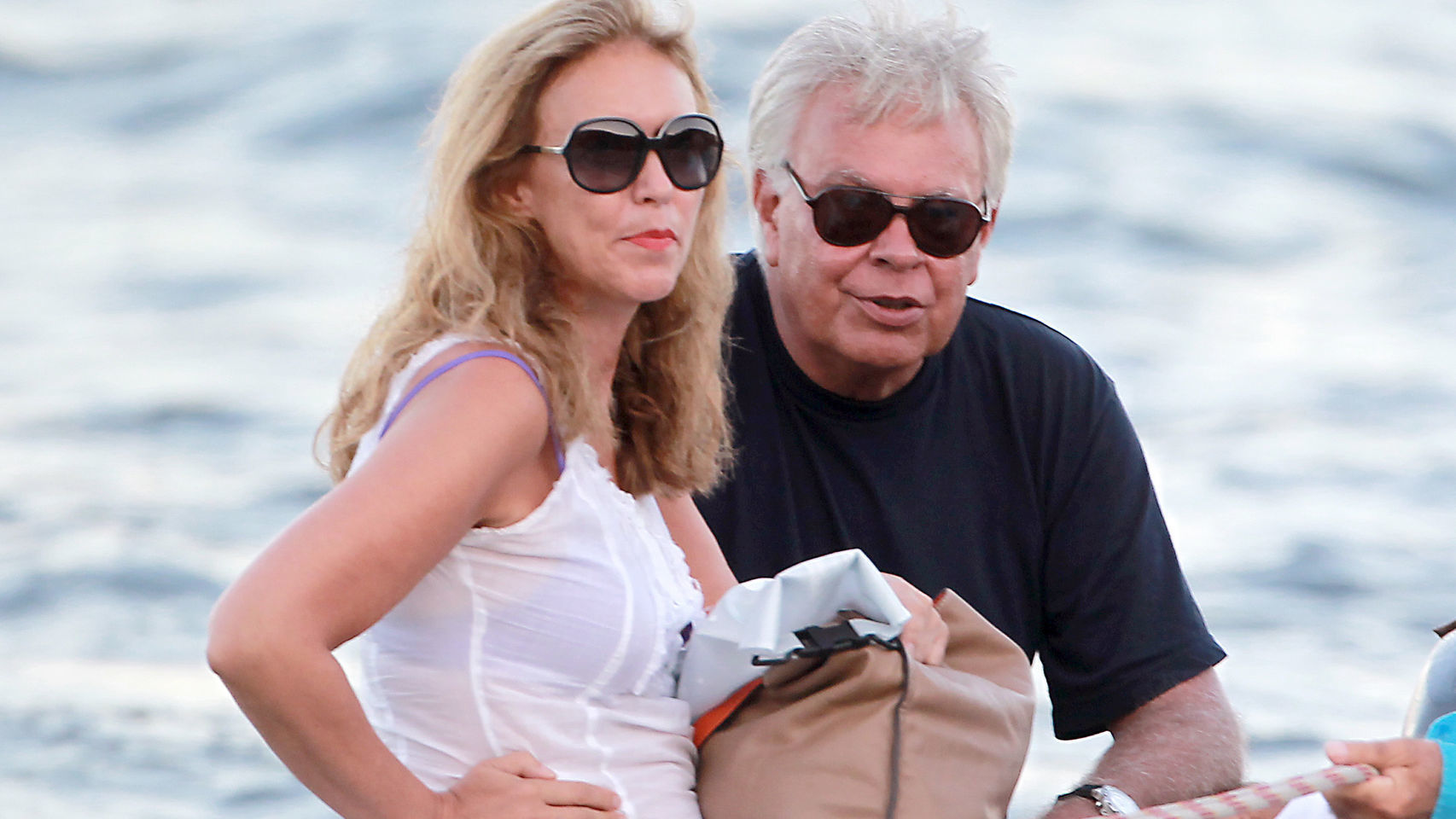 Felipe González junto a su mujer Mar García-Vaquero