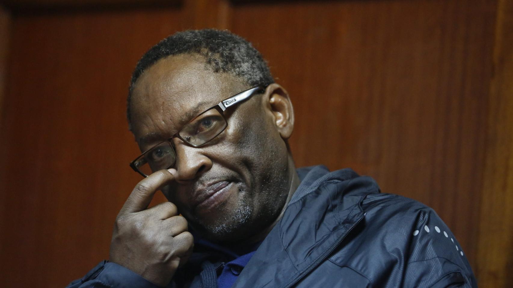 Ben Ekumbo, durante el juicio.