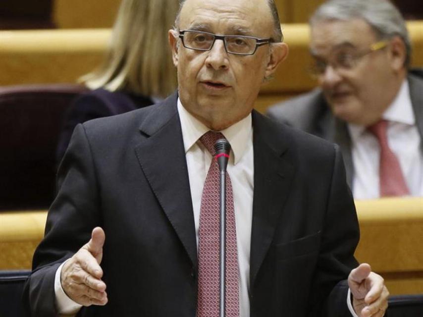 El ministro de Hacienda y Función Pública, Cristóbal Montoro.