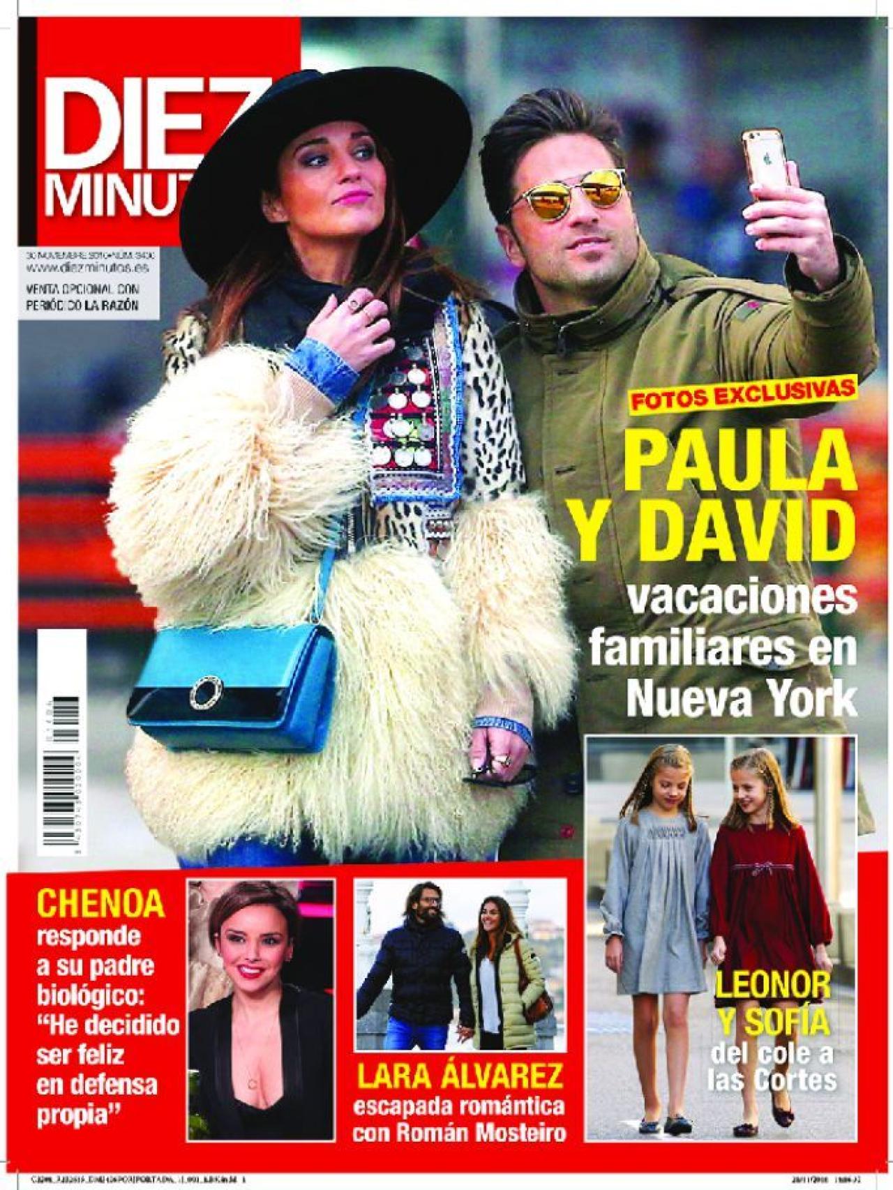 Portada de hoy de Diez Minutos.