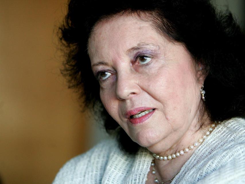 La escritora, editora y promotora cultural Aitana Alberti, hija del poeta Rafael Alberti.