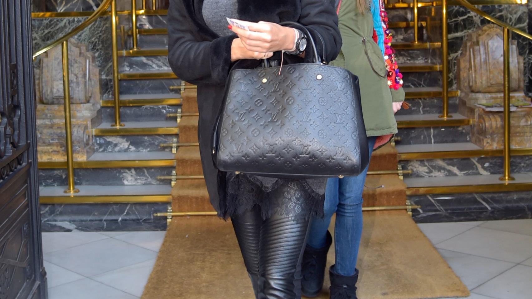 Alba Carrillo, hace tan sólo unos días por las calles de Madrid.