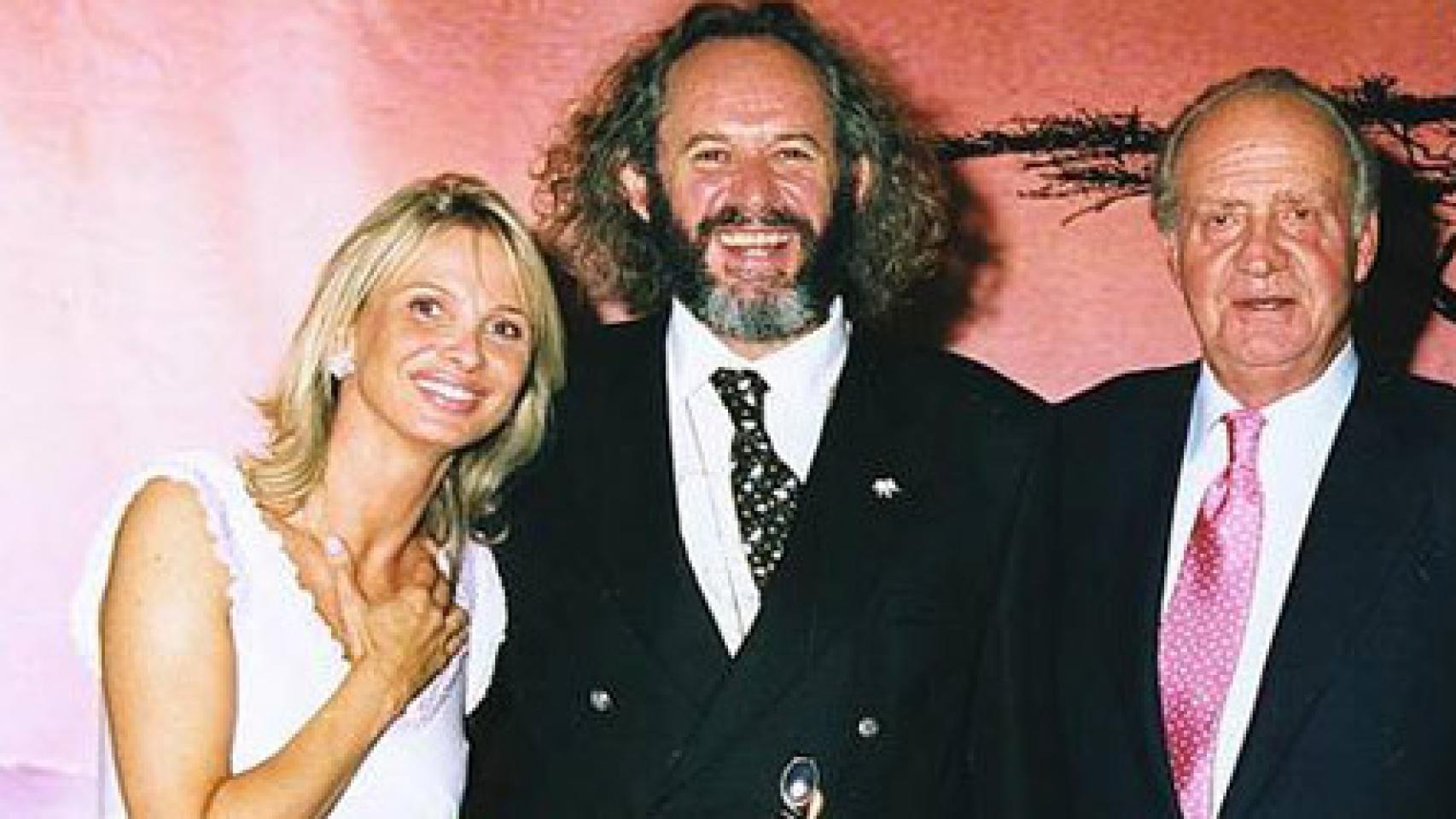 Corinna, el joyero británico Patrick Mavros y el Rey, en el hotel Ritz de Madrid