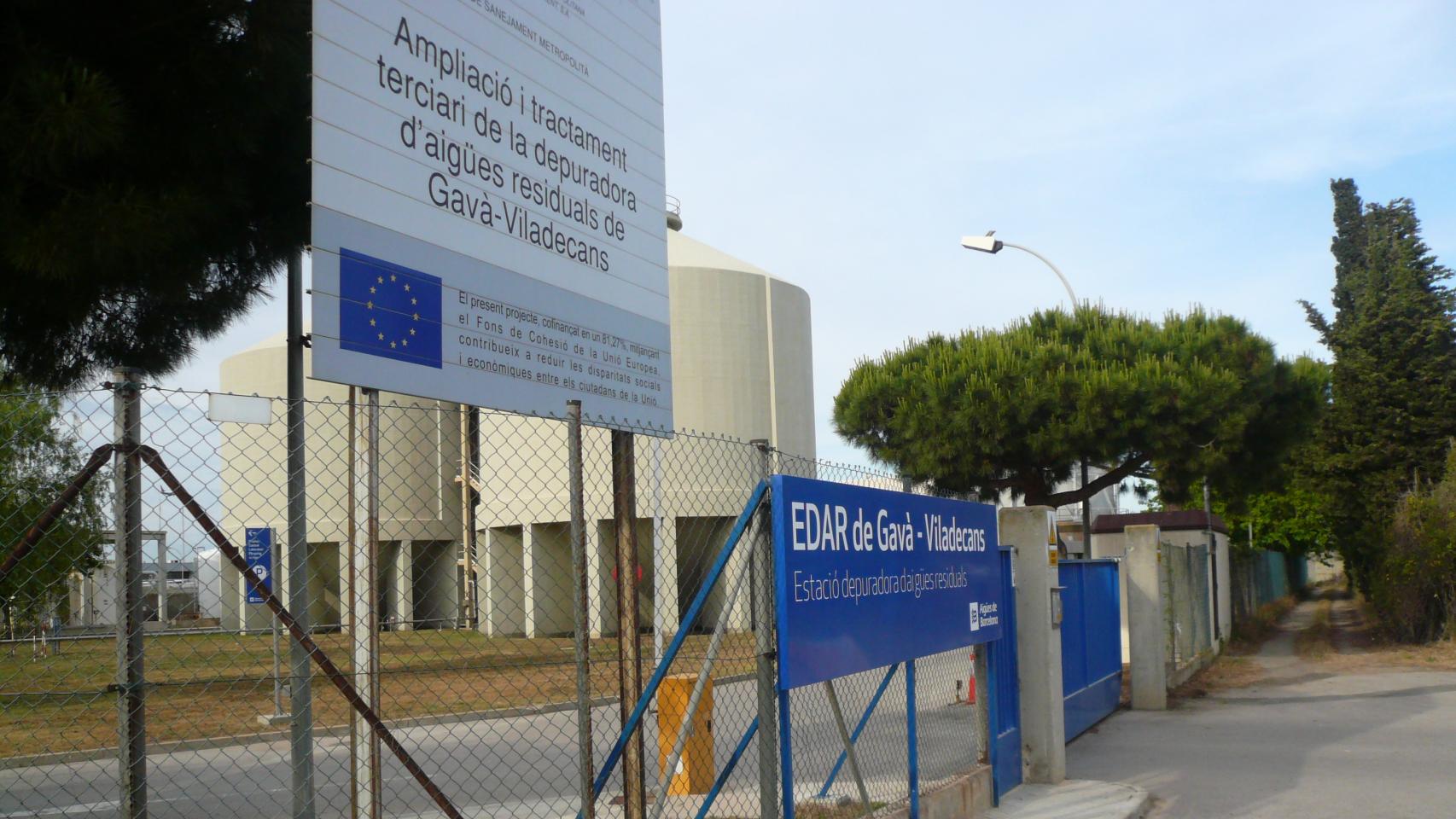 La EDAR de Gavà-Viladecans, en Barcelona.