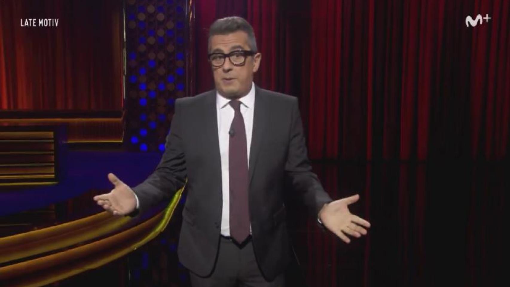 Buenafuente da su particular pésame por Rita Barberá en Late Motiv.