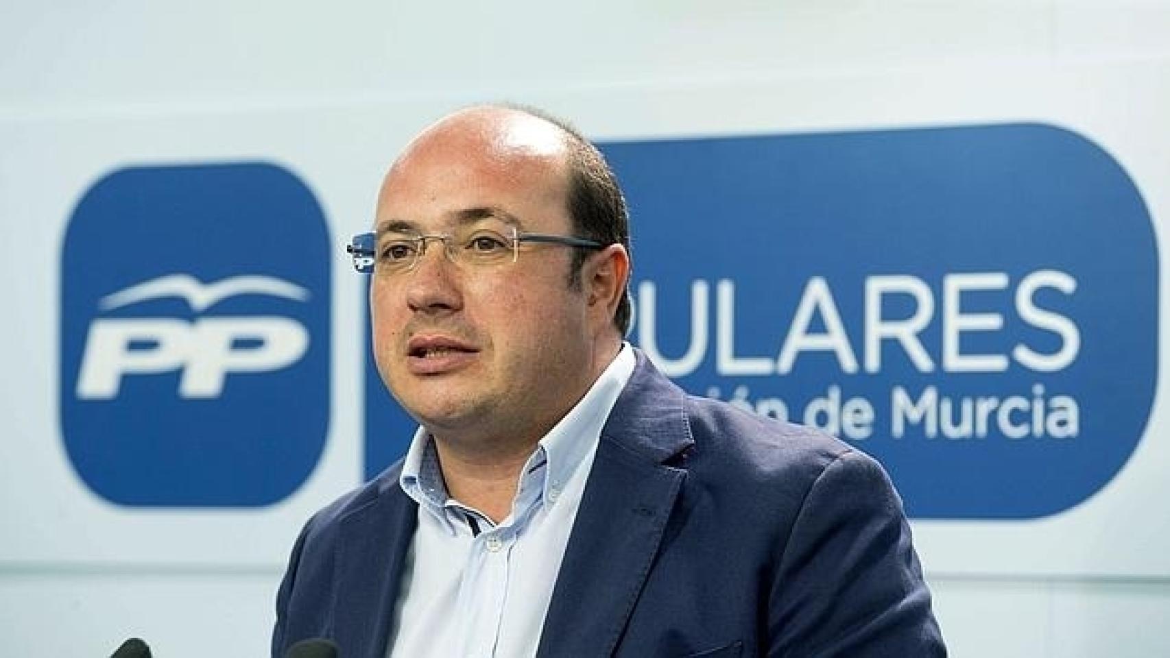 El presidente murciano, Pedro Antonio Sánchez.