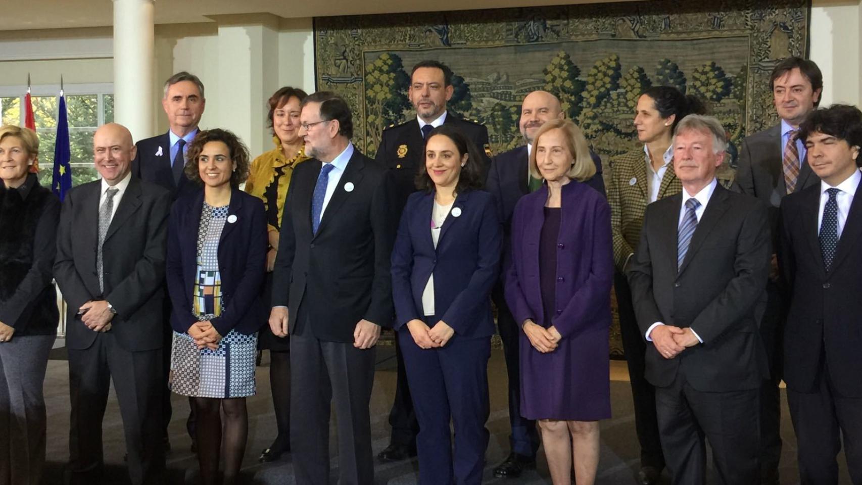 Foto con todos los galardonados en esta edición.