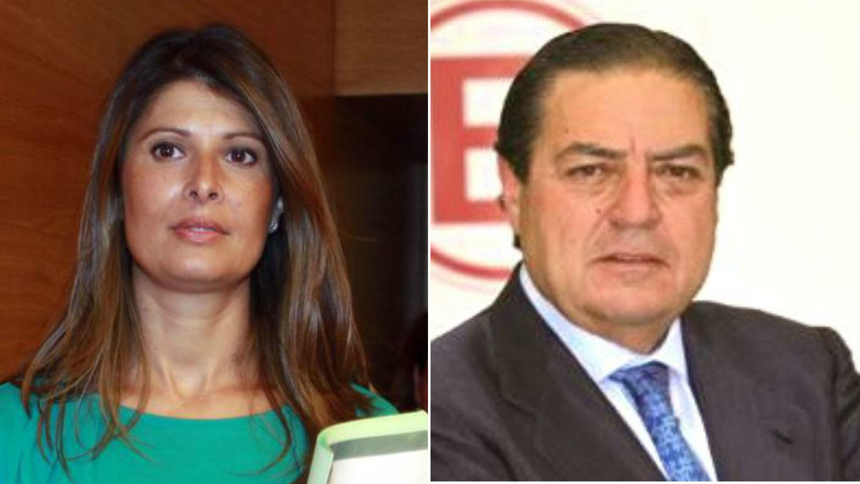 Esther Pastor (izqda) y Vicente Boluda (dcha)