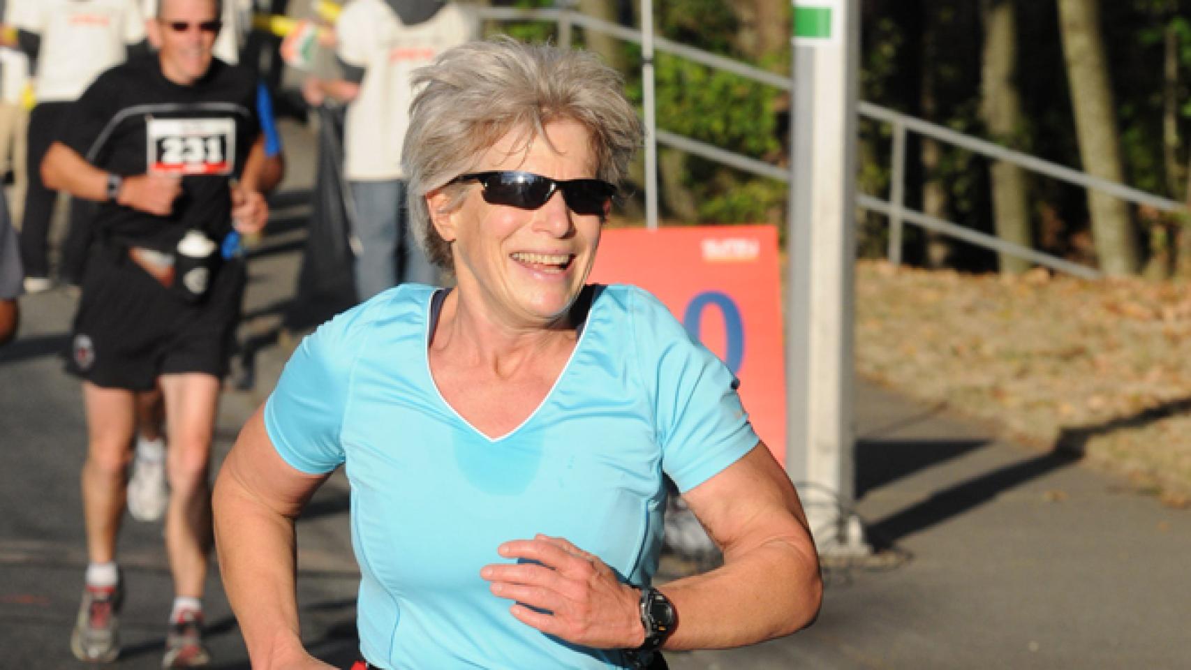 Elizabeth Model durante una competición.