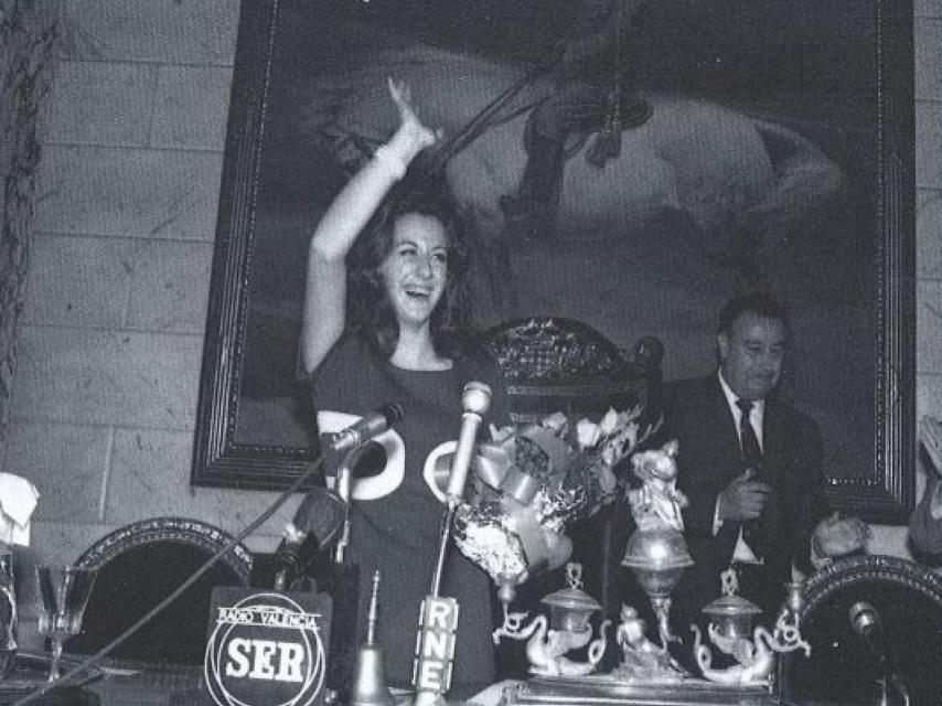 Rita Barberá fue proclamada como Musa del Humor en 1973.