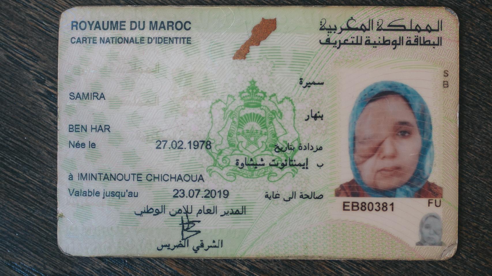 Samira Benhar nació en febrero de 1978, hace 38 años. Es de origen bereber.