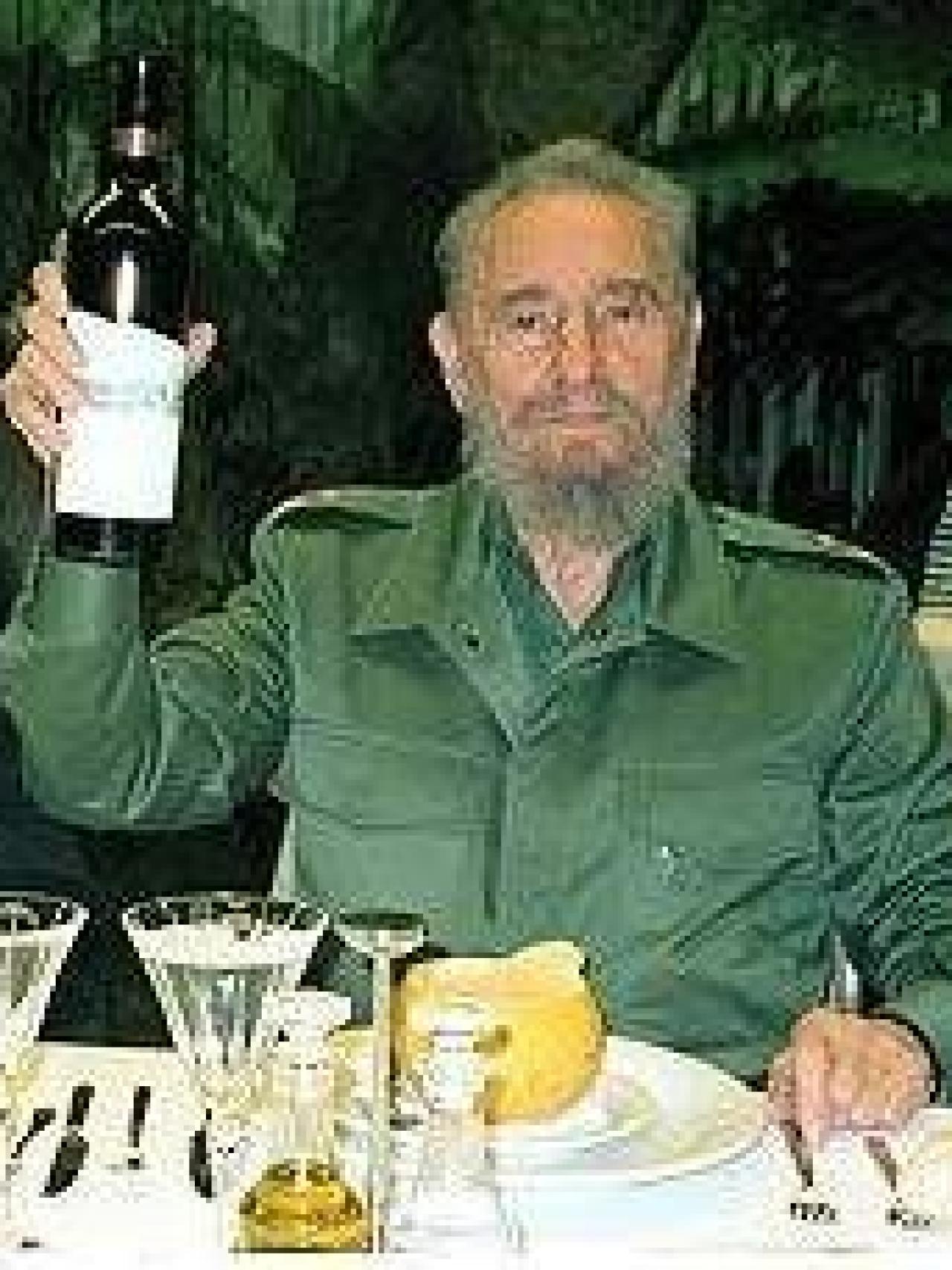 Al comandante le gustaba comer bien