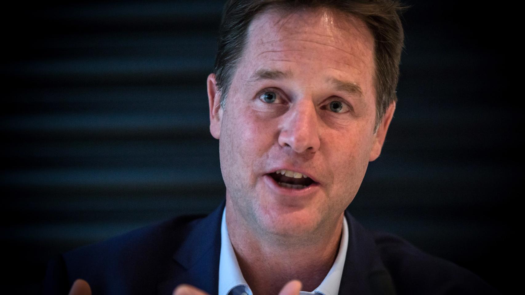 Nick Clegg fue vicepremier británico durante el Gobierno de Cameron.