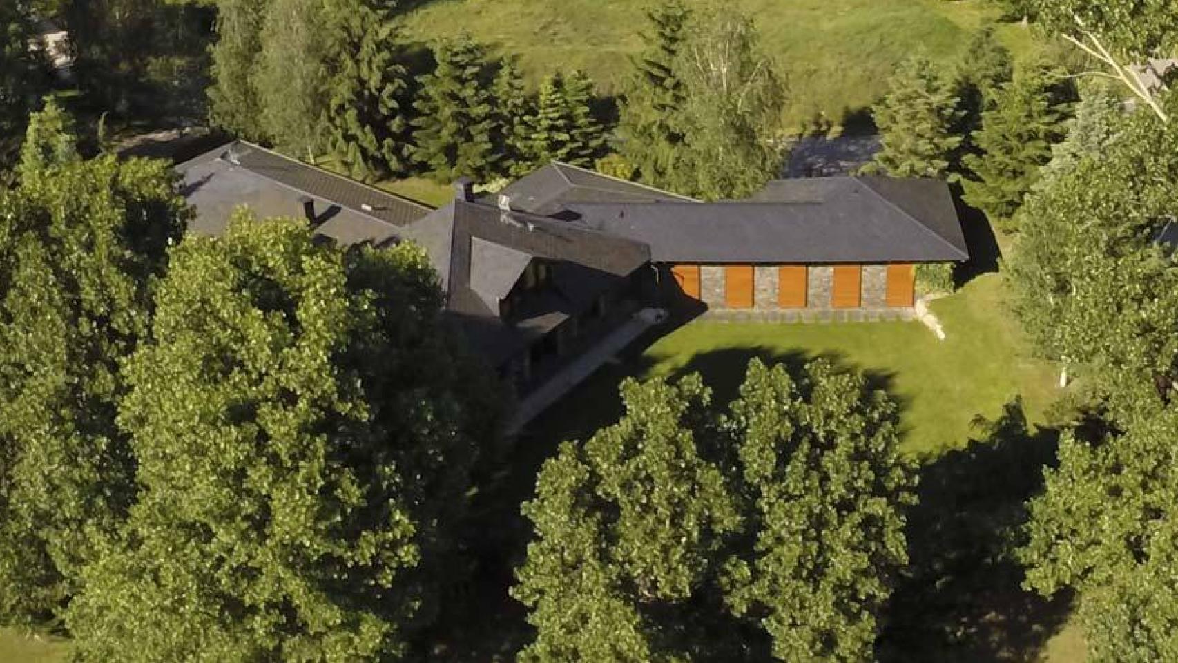 Una de las casas de la zona de La Cerdanya en la que se retira el matrimonio