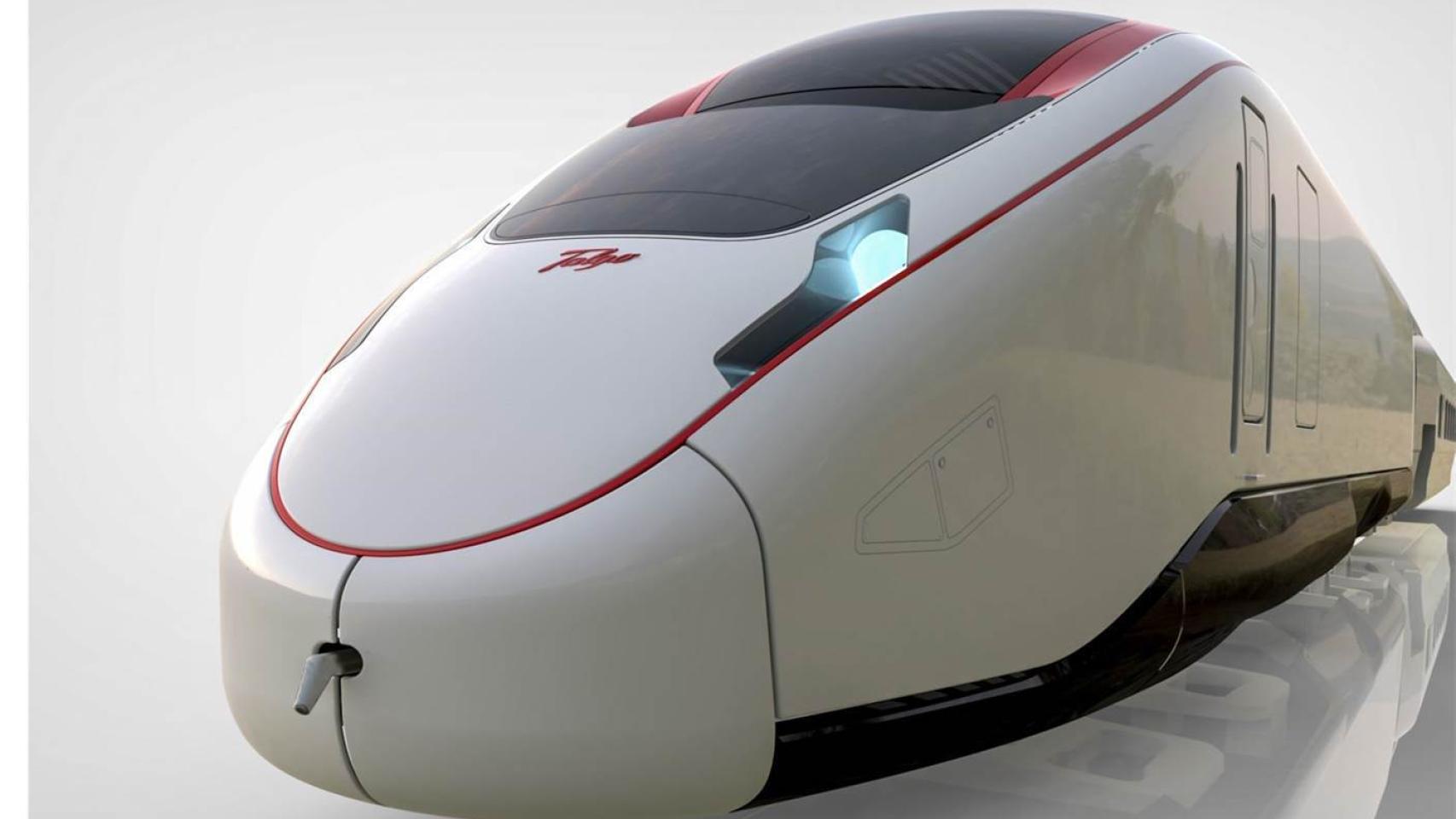 Infografía del nuevo Talgo Avril.