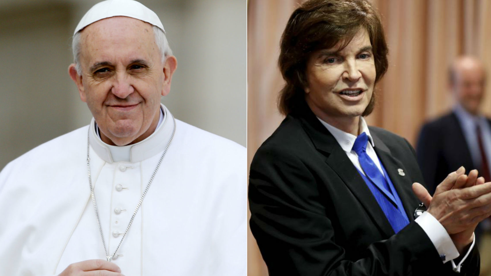 El Papa Francisco y Camilo Sesto
