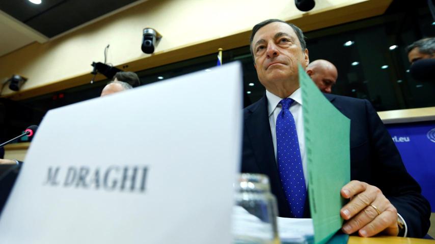 El presidente del BCE, Mario Draghi.