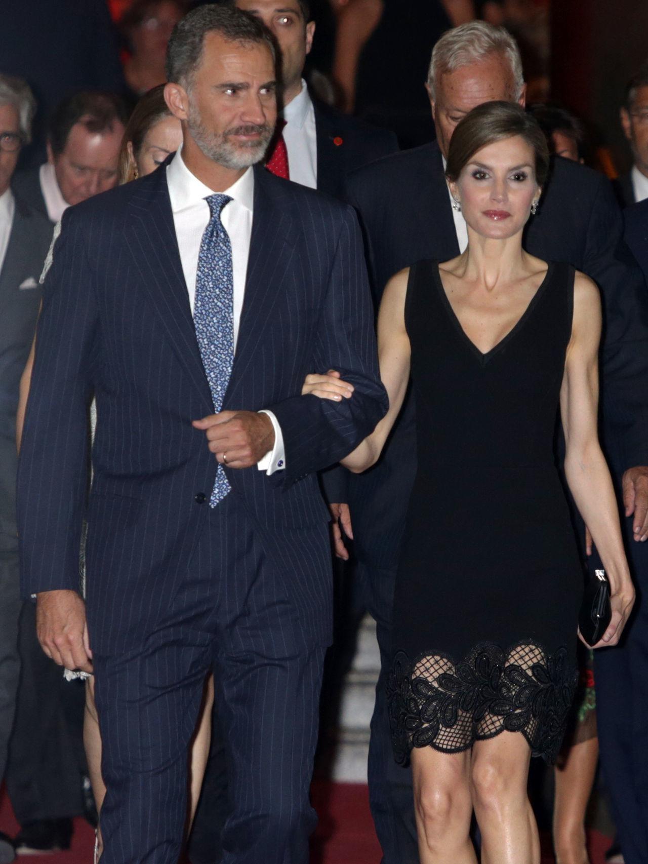 Letizia en la ópera junto a Felipe VI