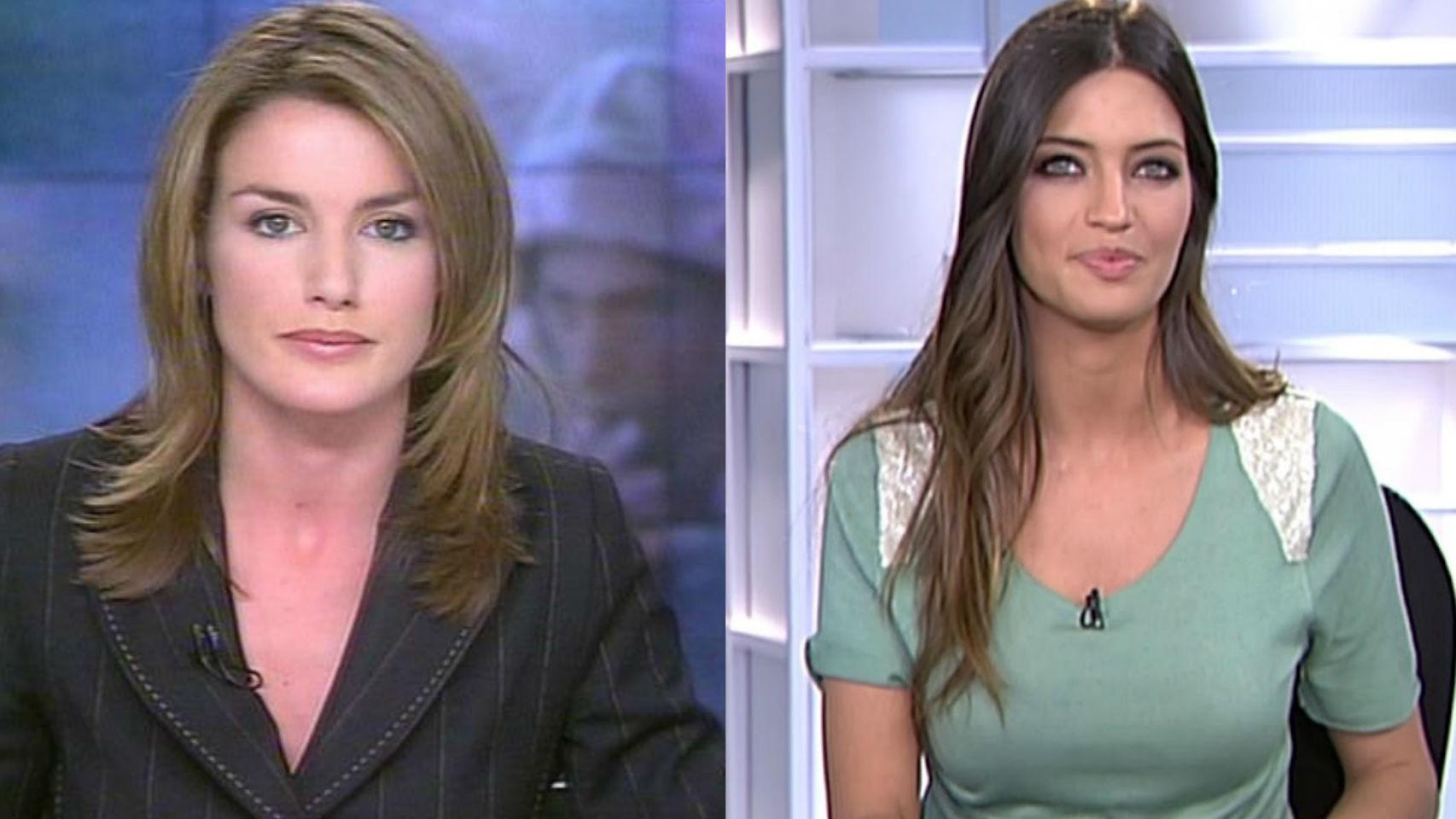 De izquierda a derecha, Letizia Ortiz y Sara Carbonero