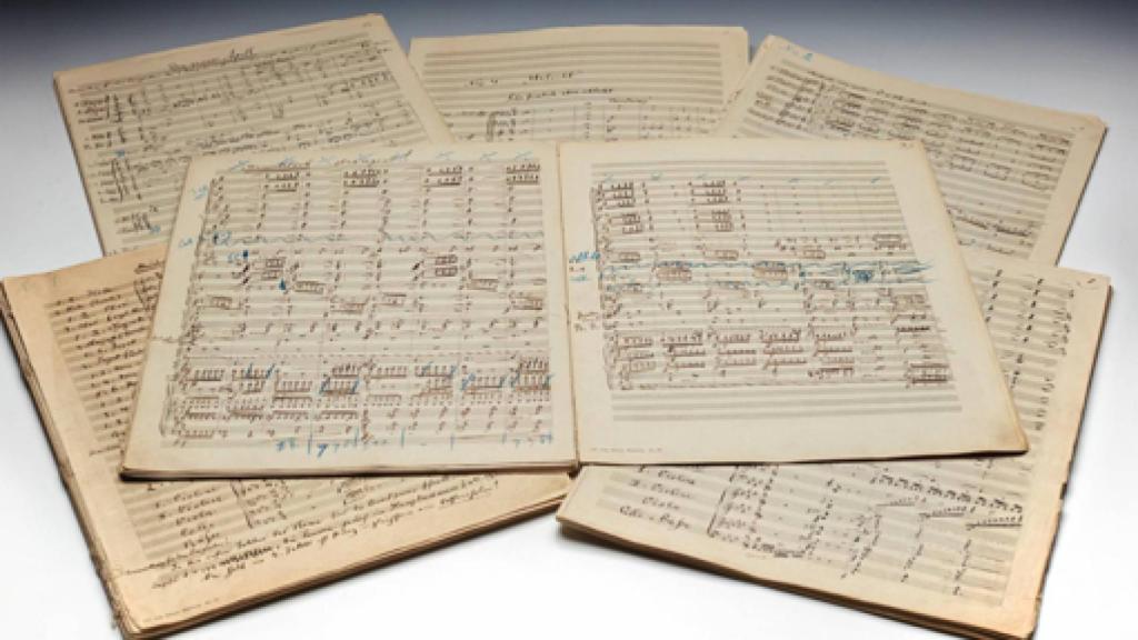 Image: La partitura más cara del mundo