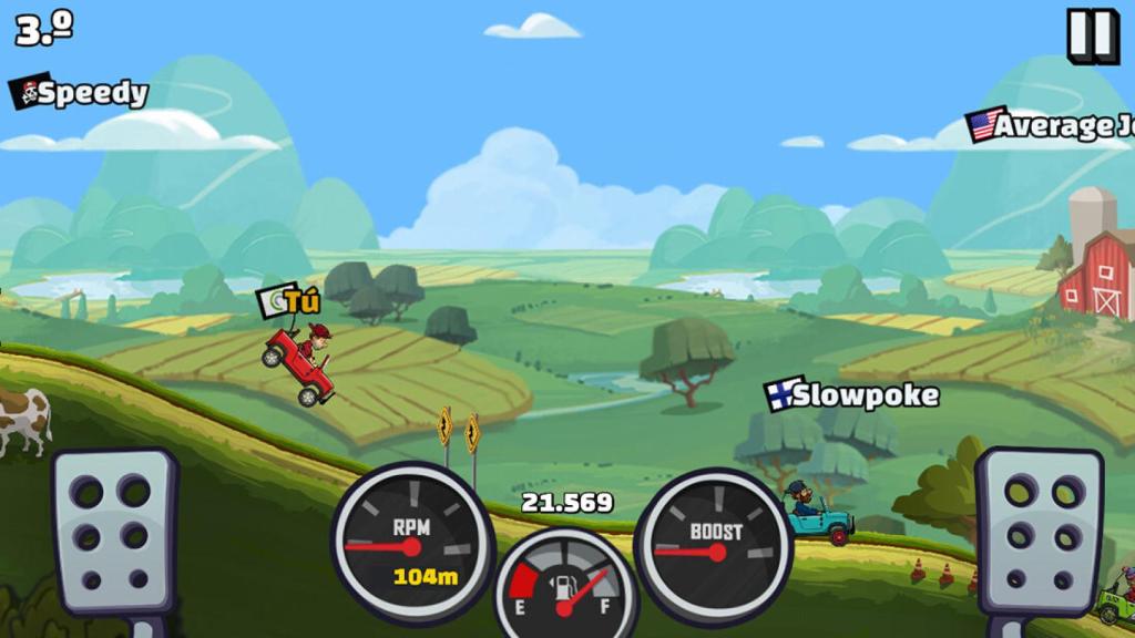 Despéñate por la montaña con el nuevo Hill Climb Racing 2