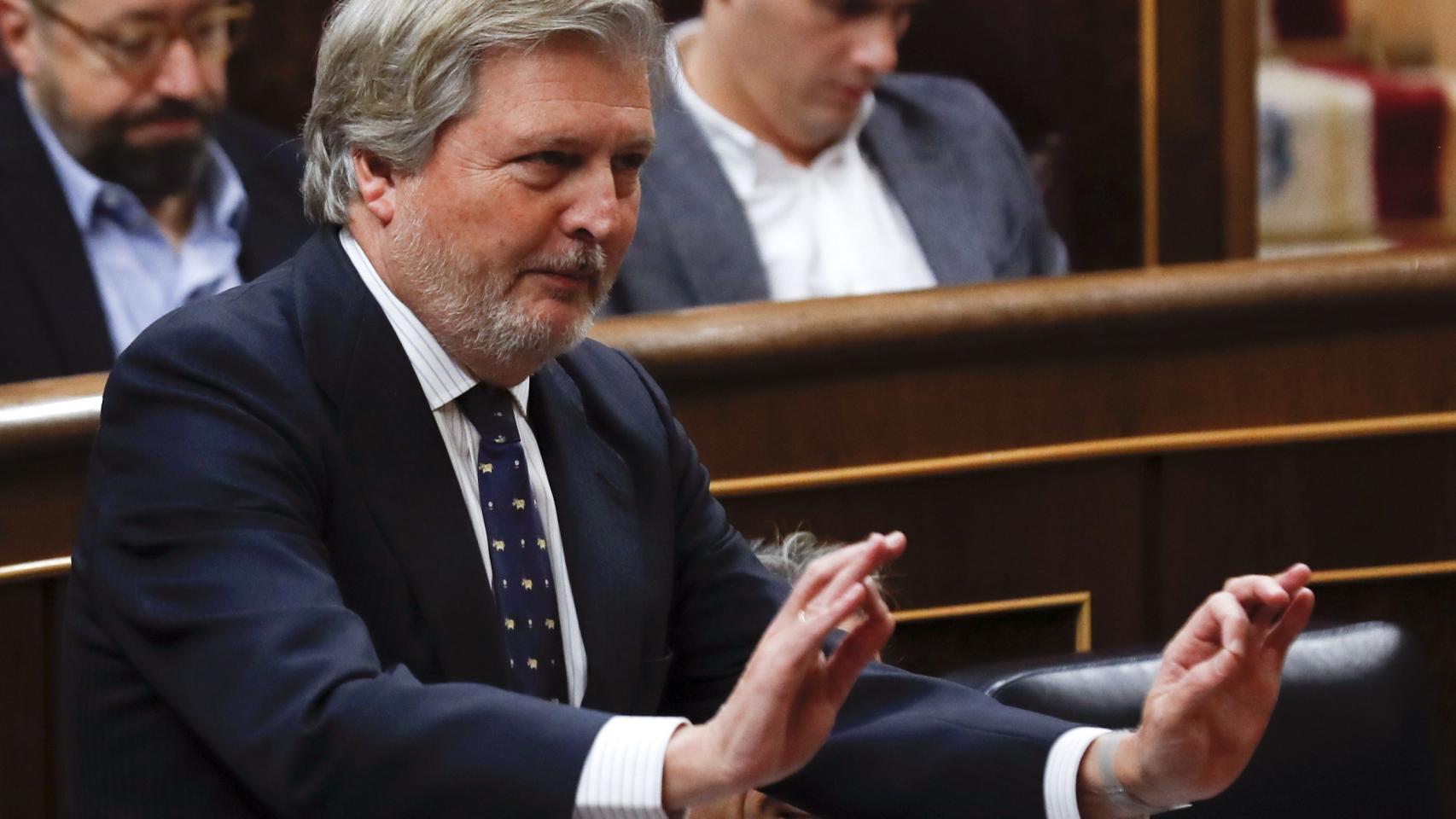 El ministro de Educación, Méndez de Vigo, en el Congreso