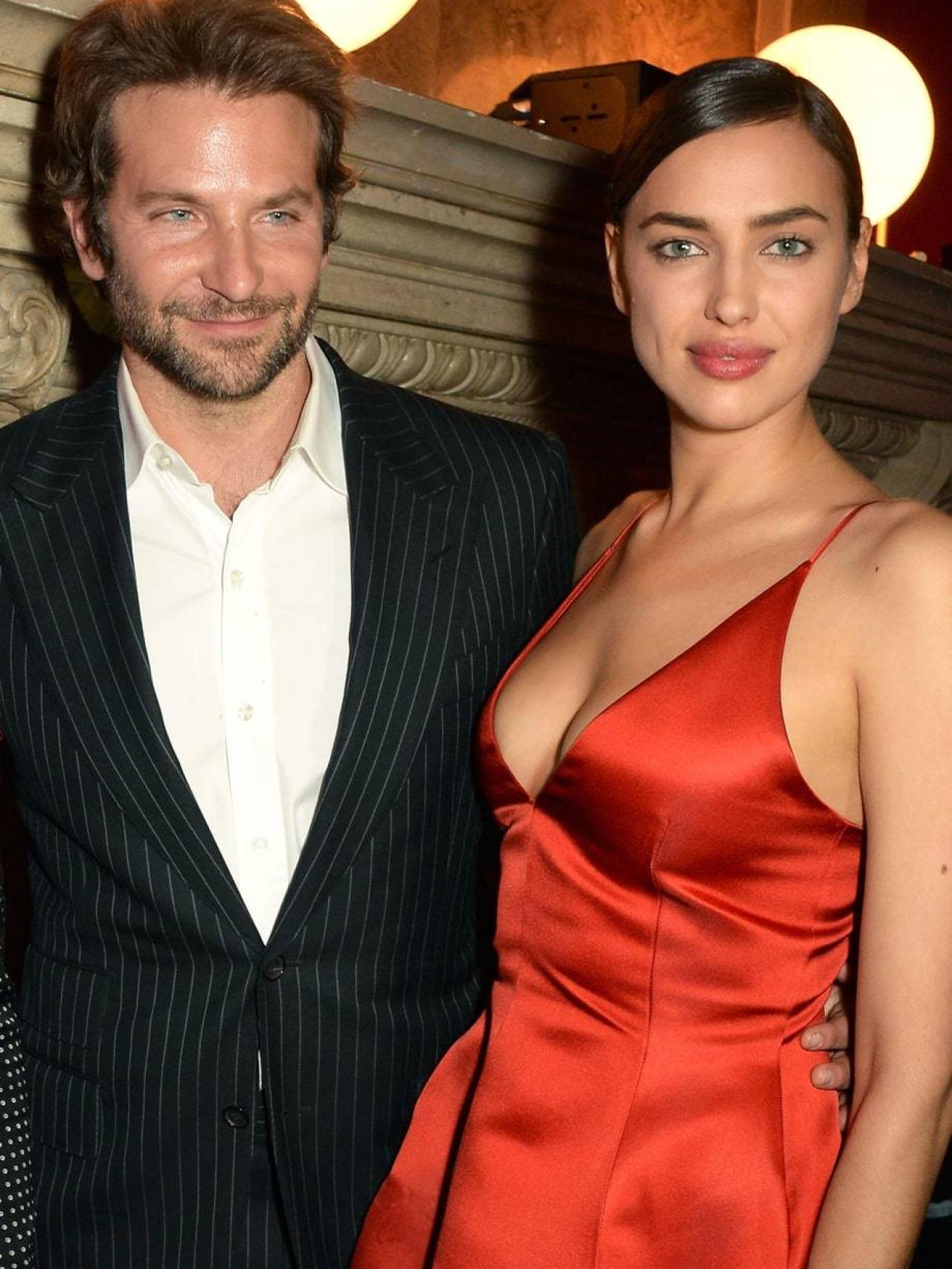 Irina Shayk y Bradley Cooper en una de sus últimas fiestas juntos