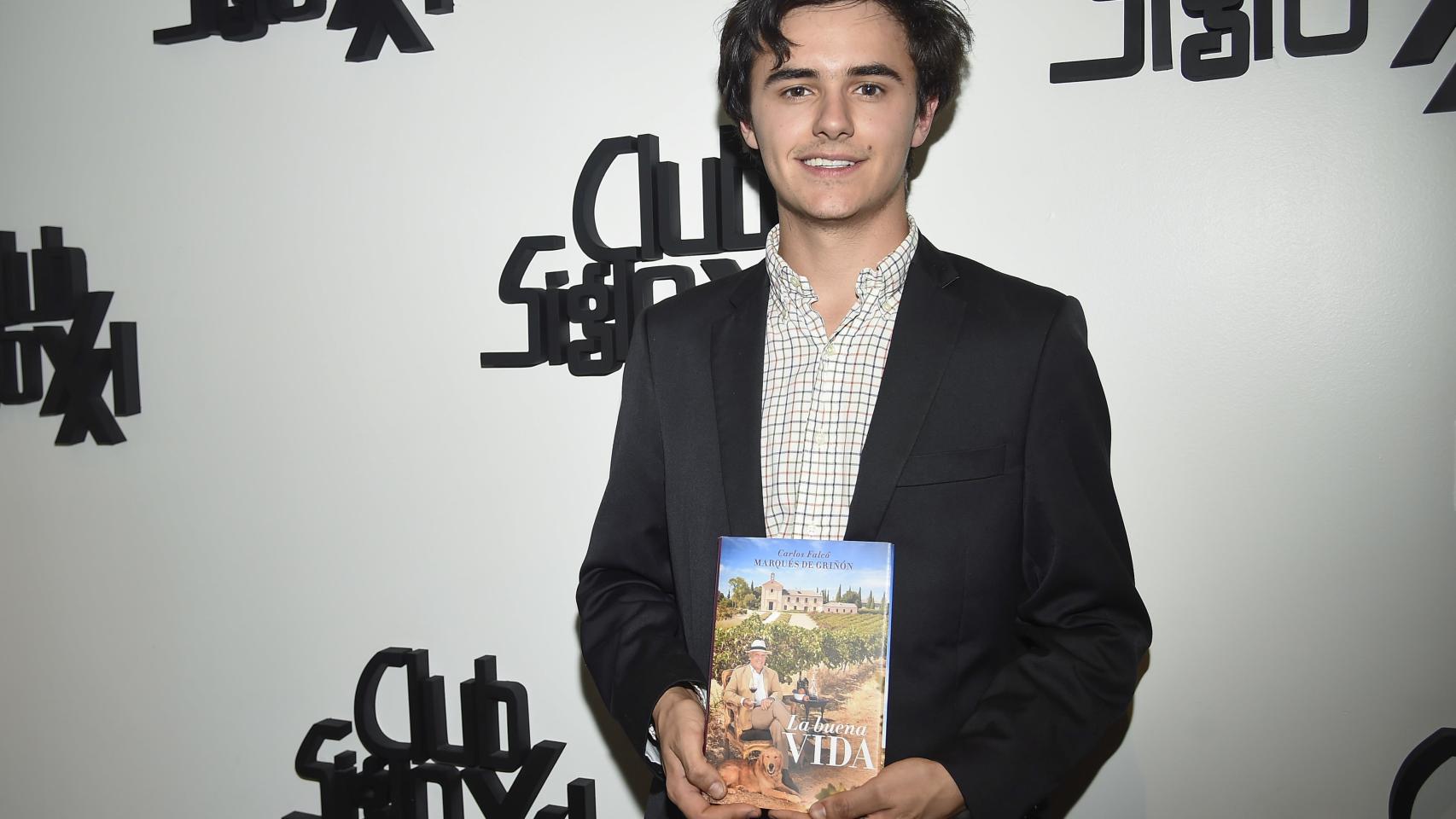 Duarte Falcó este miércoles en la presentación del libro de su padre