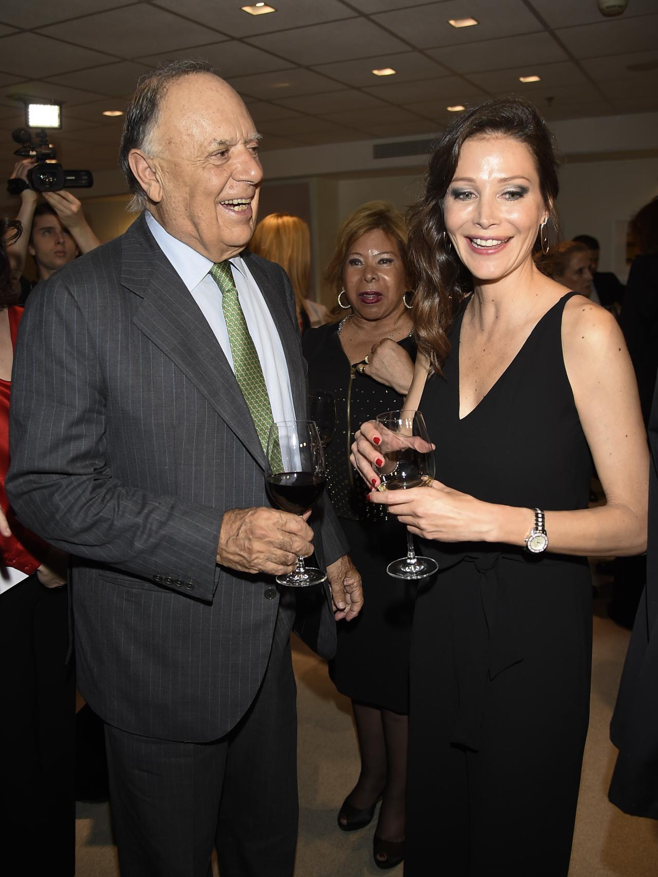 Carlos Falcó y Esther Doña se han mostrado muy cómplices durante el acto