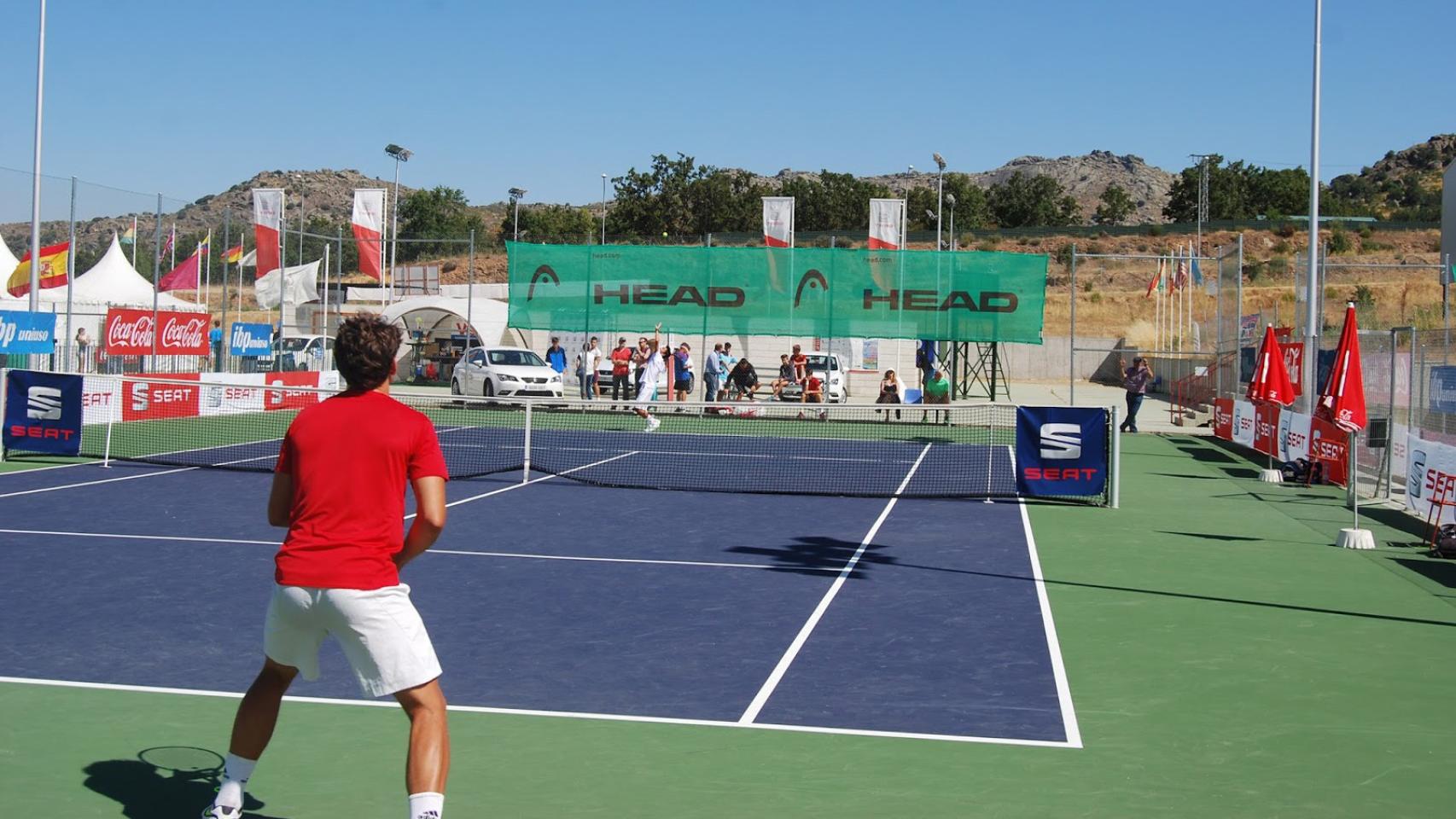 Imagen de un torneo Future en España.