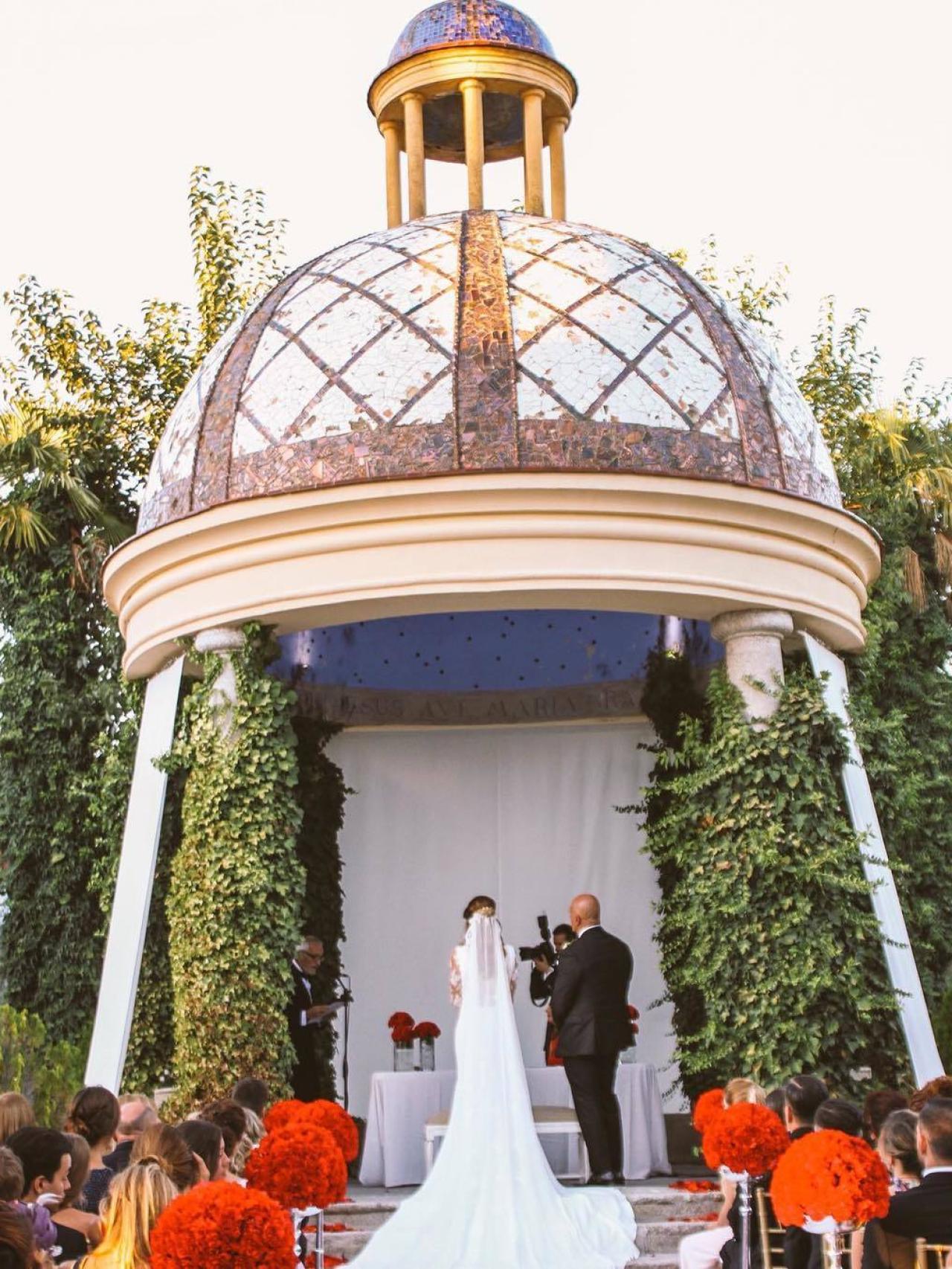 Imagen del interior del castillo de Viñuelas.